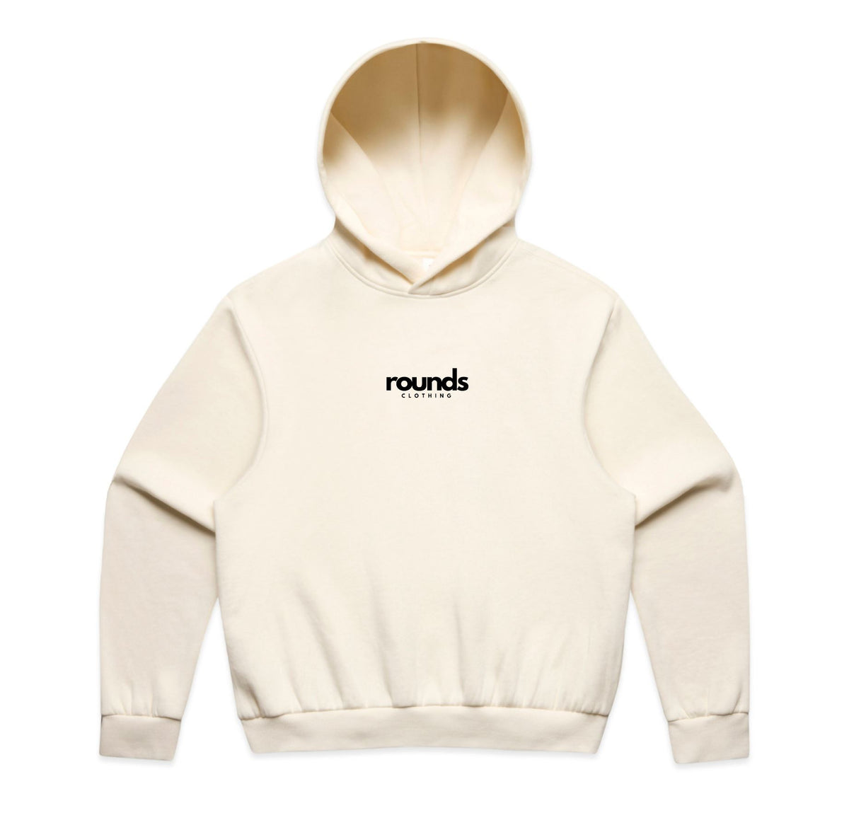box hood jumper minus fit - ecru