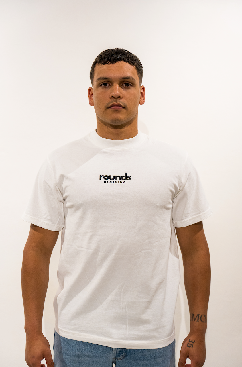 hvy tee - white