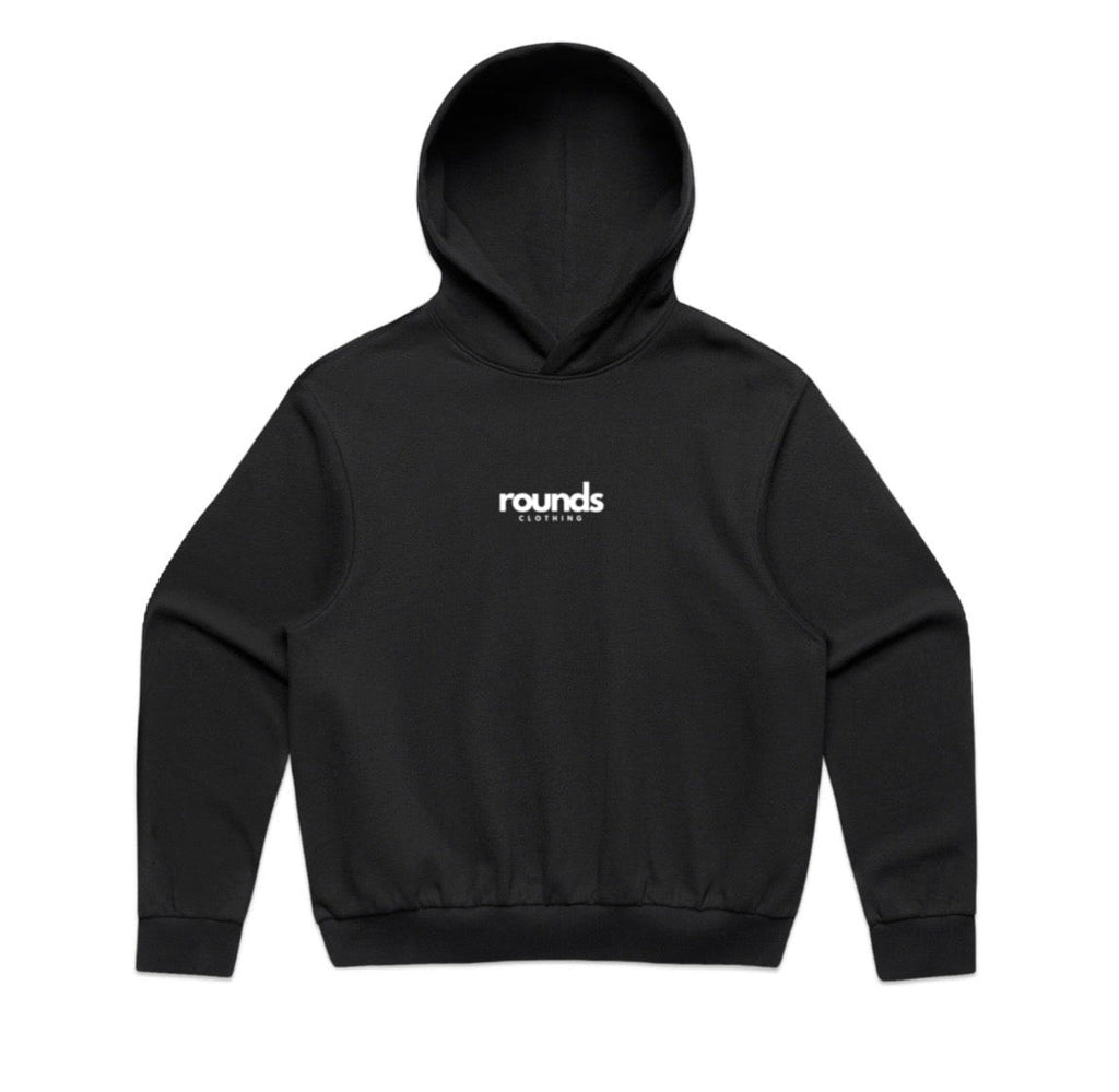 box hood jumper minus fit - black